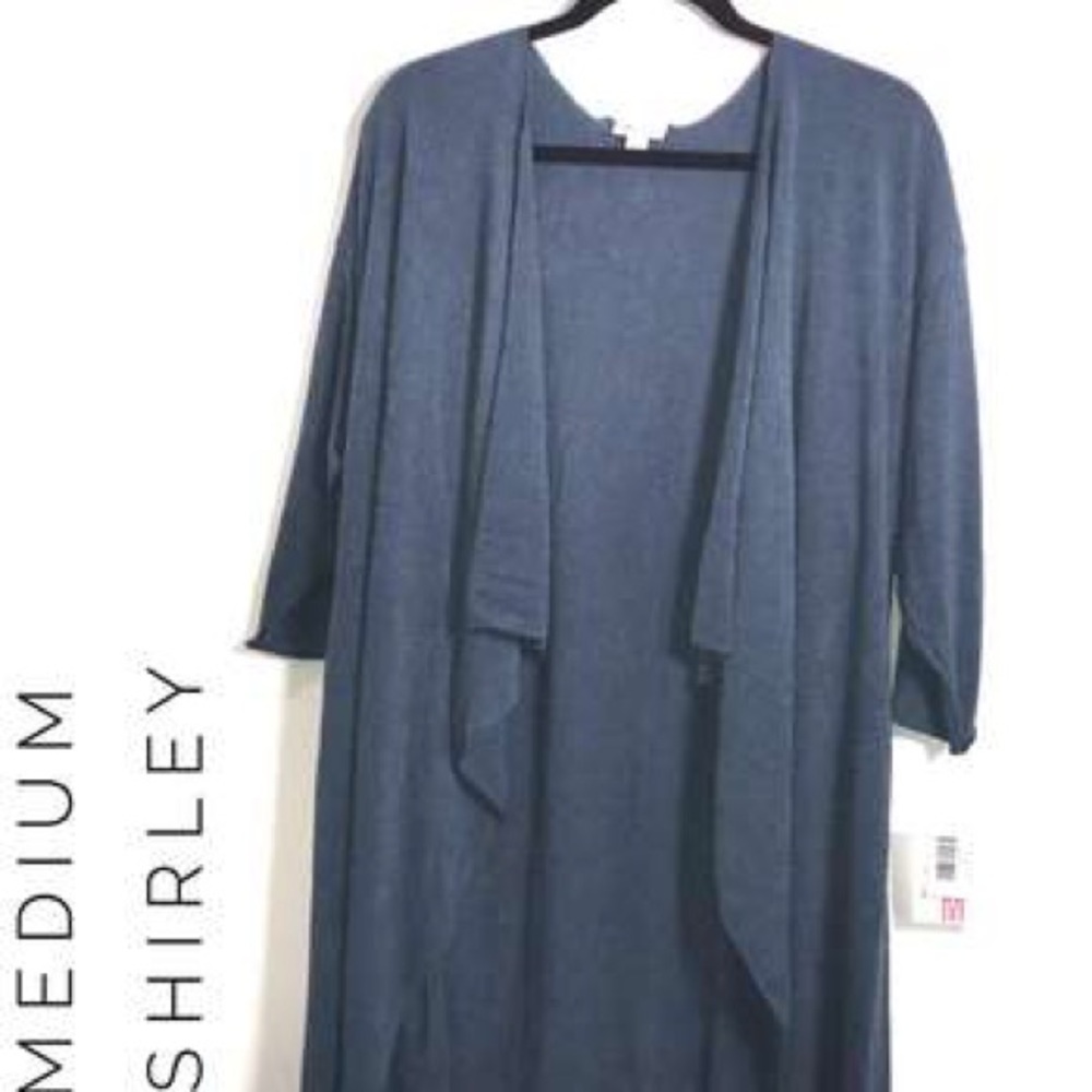 Lularoe Shirley Denim Blue
